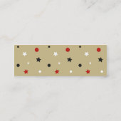 星 スキニー名刺 (裏面)