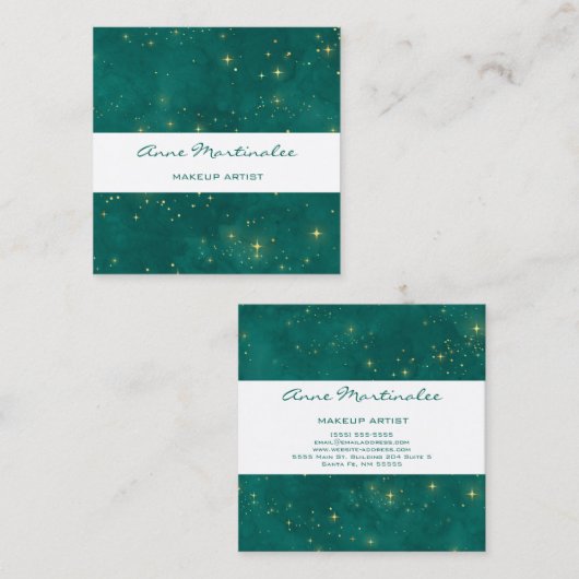 星 スクエア名刺 (正面/裏面)