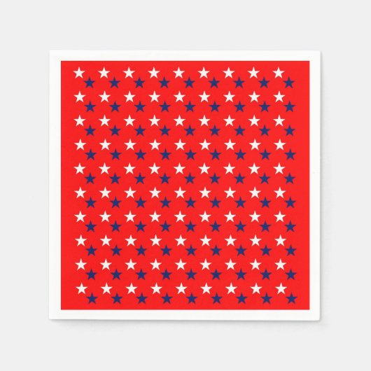 星 スタンダードカクテルナプキン (正面)