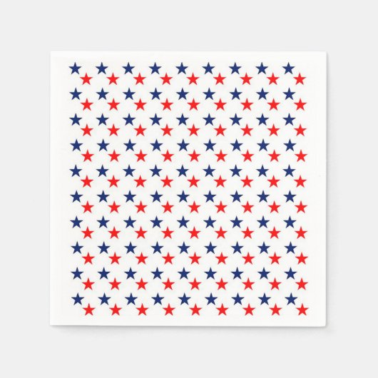 星 スタンダードカクテルナプキン (正面)