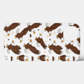 「星、ストライプ星、ワシの舞」 Case-Mate iPhoneケース (裏面 (横))