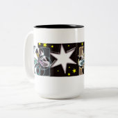 星 ツートーンマグカップ (正面左)