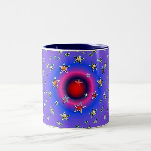 星 ツートーンマグカップ (中央)