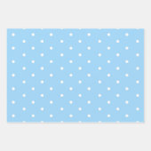 星、ドット、雨滴 ラッピングペーパーシート (正面2)