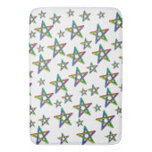 星 バスマット (正面縦)