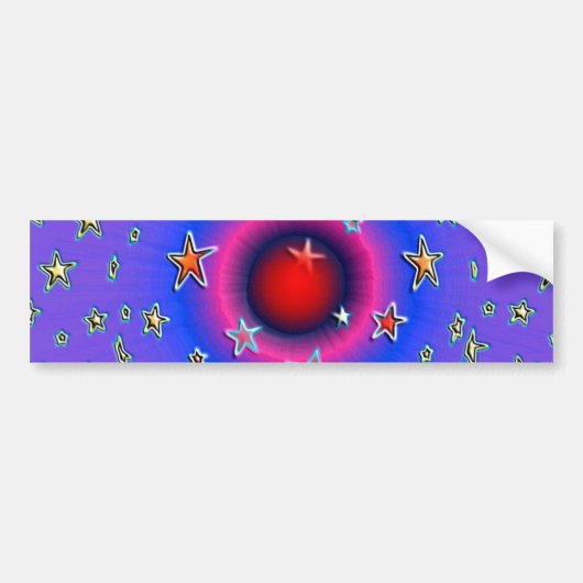 星 バンパーステッカー (正面)