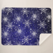 星，パターン，金ゴールド,抽象芸術，黄金 シェルパブランケット (正面(横))