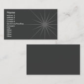 星-ビジネス 名刺 (正面/裏面)