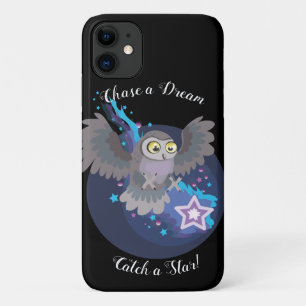 星!~フクロウi podtouchケースをキャッチ iPhone 11 ケース