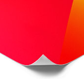 星 – フラクタルポスター ポスター (角)