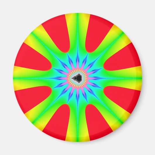 星 – フラクタルマグネット マグネット (正面)