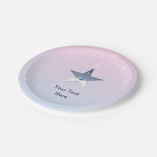 星 ペーパープレート (アングル)