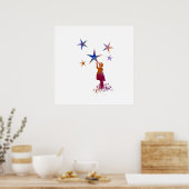星 ポスター (キッチン)
