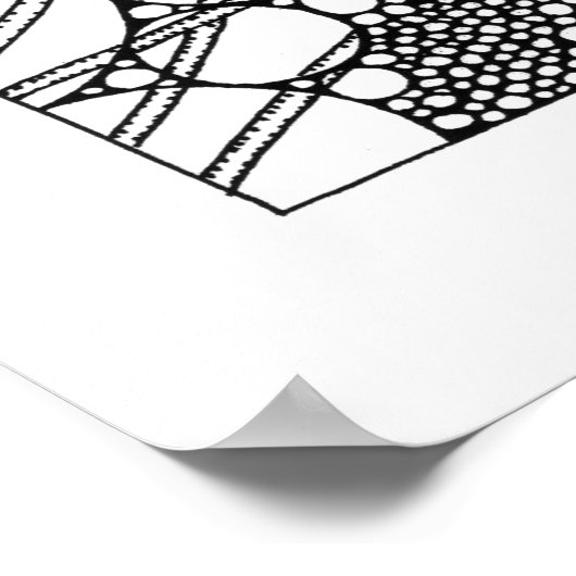 星 ポスター (角)