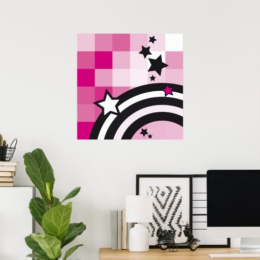 星 ポスター (ホームオフィス)