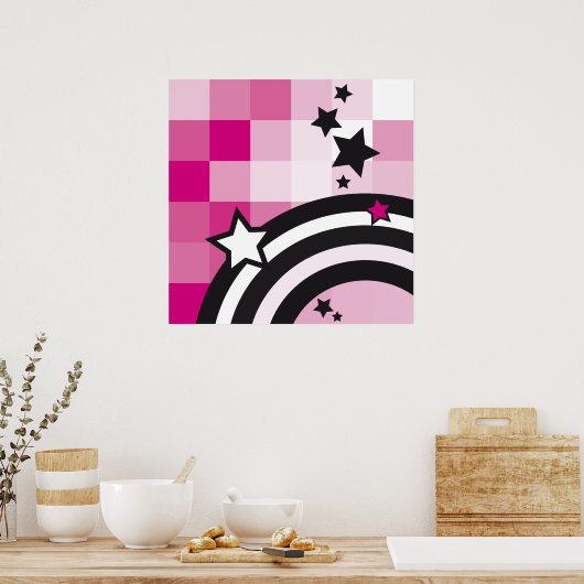 星 ポスター (キッチン)