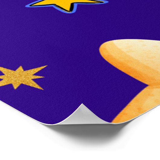 星 ポスター (角)