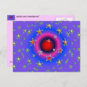 星 ポストカード (正面/裏面)