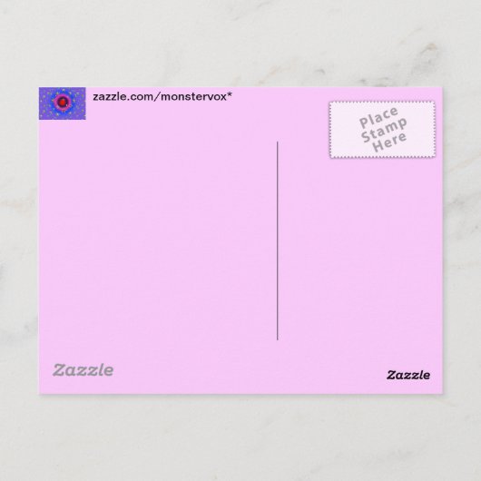 星 ポストカード (裏面)