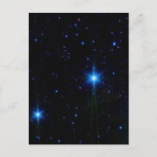 星 ポストカード (正面)