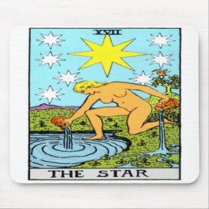 星 マウスパッド