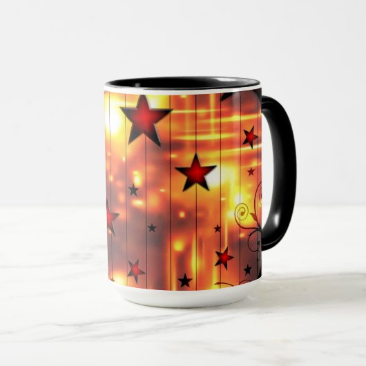 星 マグカップ (正面右)