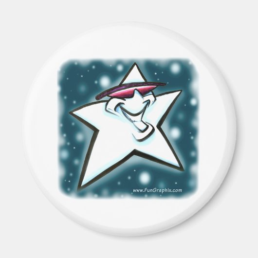 星 マグネット (正面)