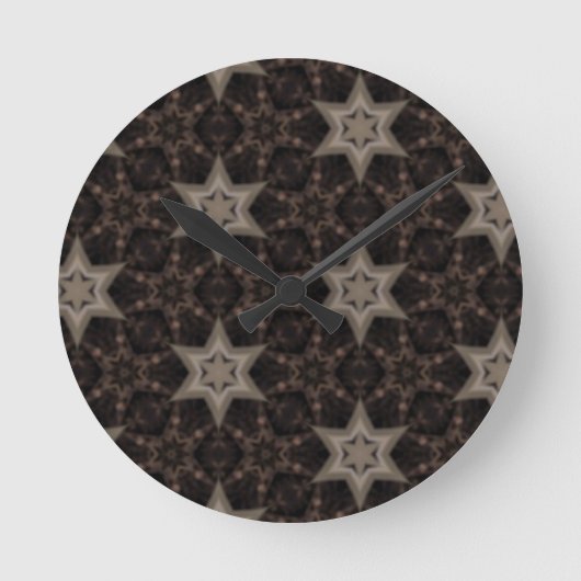 星 ラウンド壁時計 (正面)