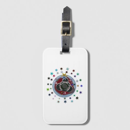 星 ラゲッジタグ (正面縦)