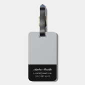 星 ラゲッジタグ (裏面縦)