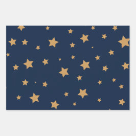 星- ラッピングペーパーシート