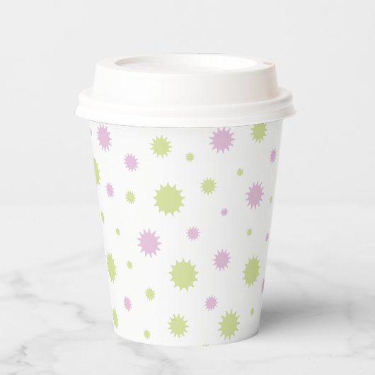 星.ラッピングペーパー 紙コップ (正面)