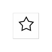 星 ラバースタンプ (インプリント)