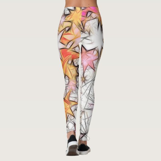 星 レギンス (裏面)