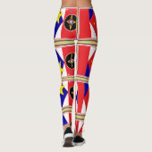 星 レギンス (裏面)