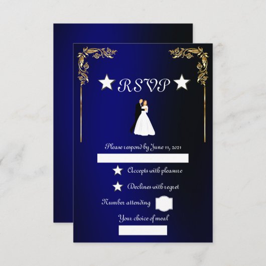 星 出欠カード (正面/裏面)