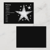 星 | 名刺 (正面/裏面)
