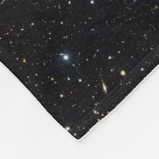 星-天文学の写真と抱きしめて下さい フリースブランケット (角)