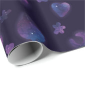 星、惑星、ハート ラッピングペーパー (ロールコーナー)