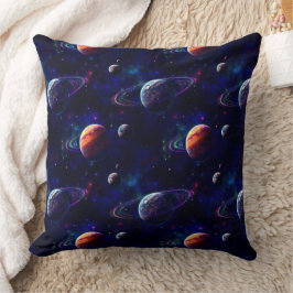 星、惑星、銀河、宇宙テーマ クッション