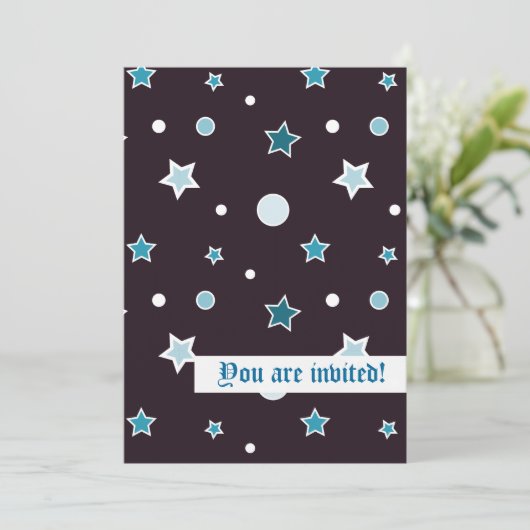 星 招待状 (スタンド正面)