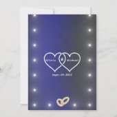 星 招待状 (裏面)