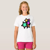 星、星、もっと星！ Tシャツ (正面フル)