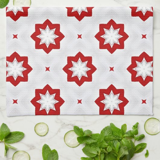 星、星、星 キッチンタオル (折り畳み)