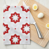 星、星、星 キッチンタオル (四つ折り)