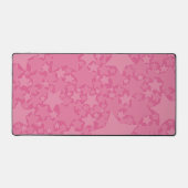 星，星，星 – ピンク デスクマット (正面)