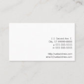 星（暗） 名刺 (裏面)