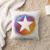 星（白） クッション (ブランケット)