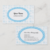 星，白 名刺 (正面/裏面)