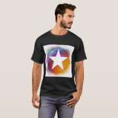 星(白) Tシャツ (正面フル)